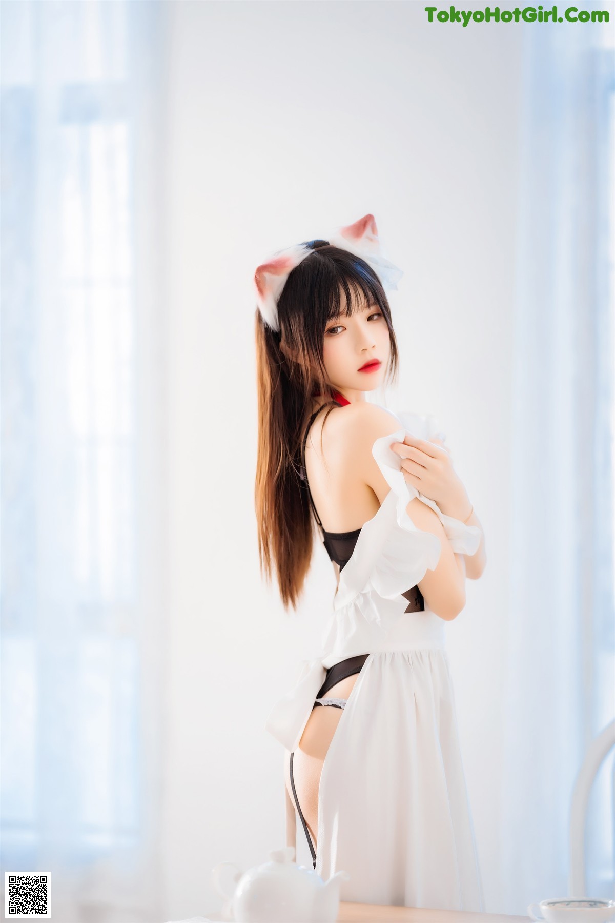 View - 桜桃喵 Cosplay 长裙妹抖 - 