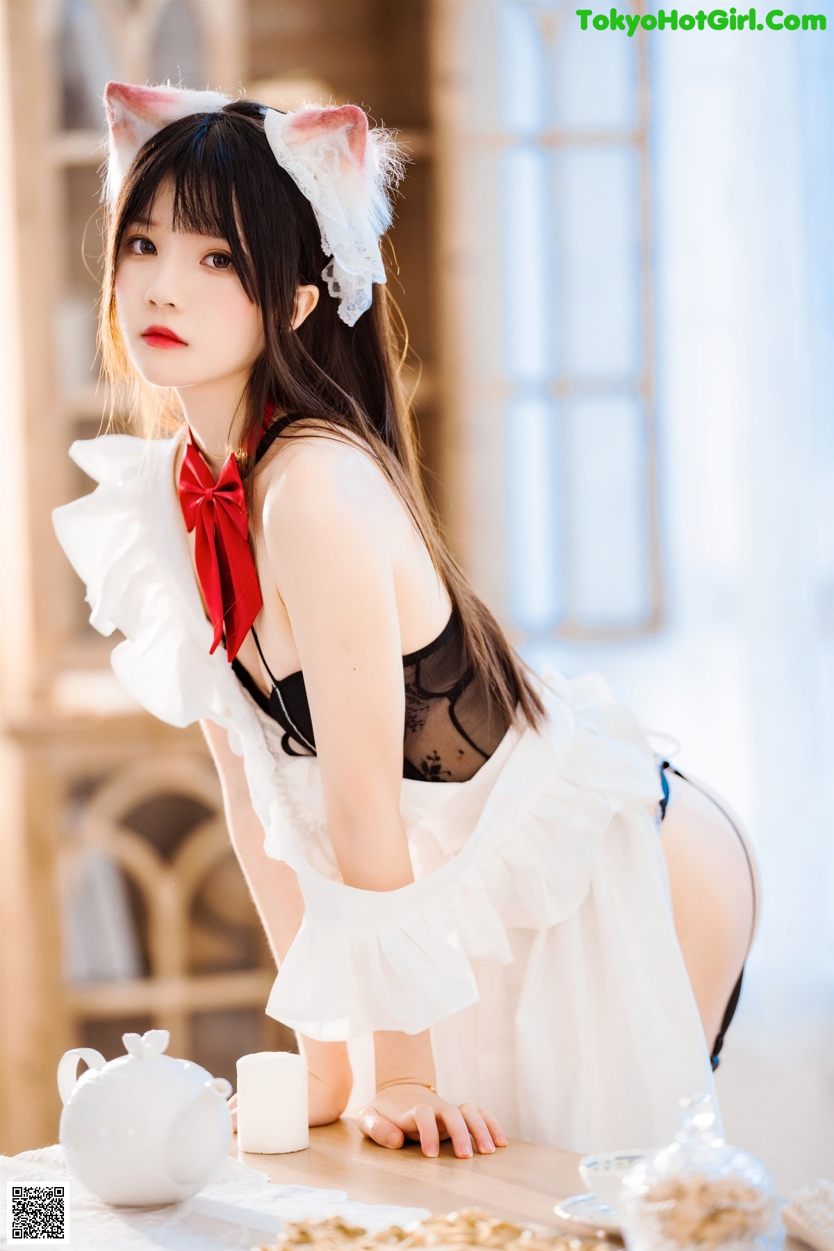 View - 桜桃喵 Cosplay 长裙妹抖 - 