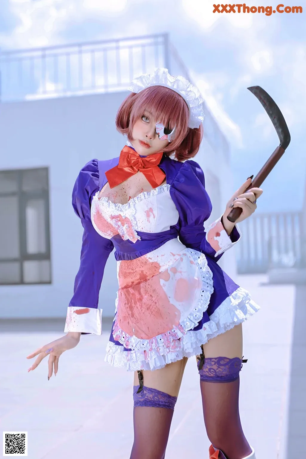 View - Coser@Byoru: Maid Mask (51 photos ) - 