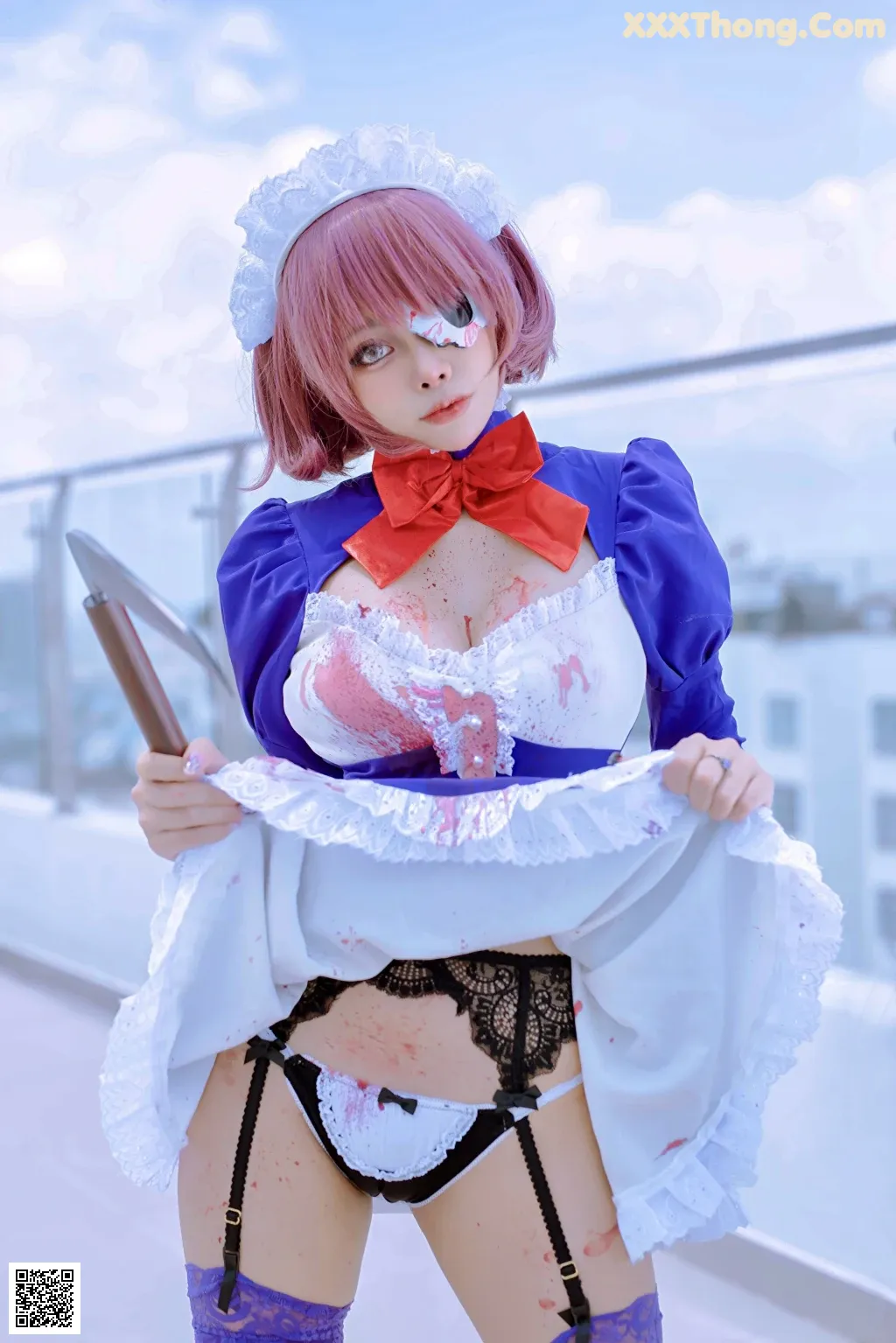 View - Coser@Byoru: Maid Mask (51 photos ) - 